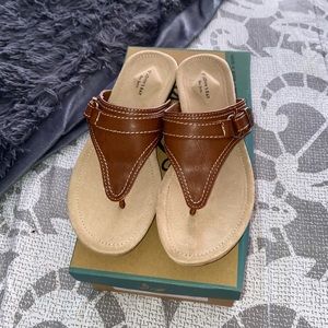 St. John’s bay Brown Sandals
